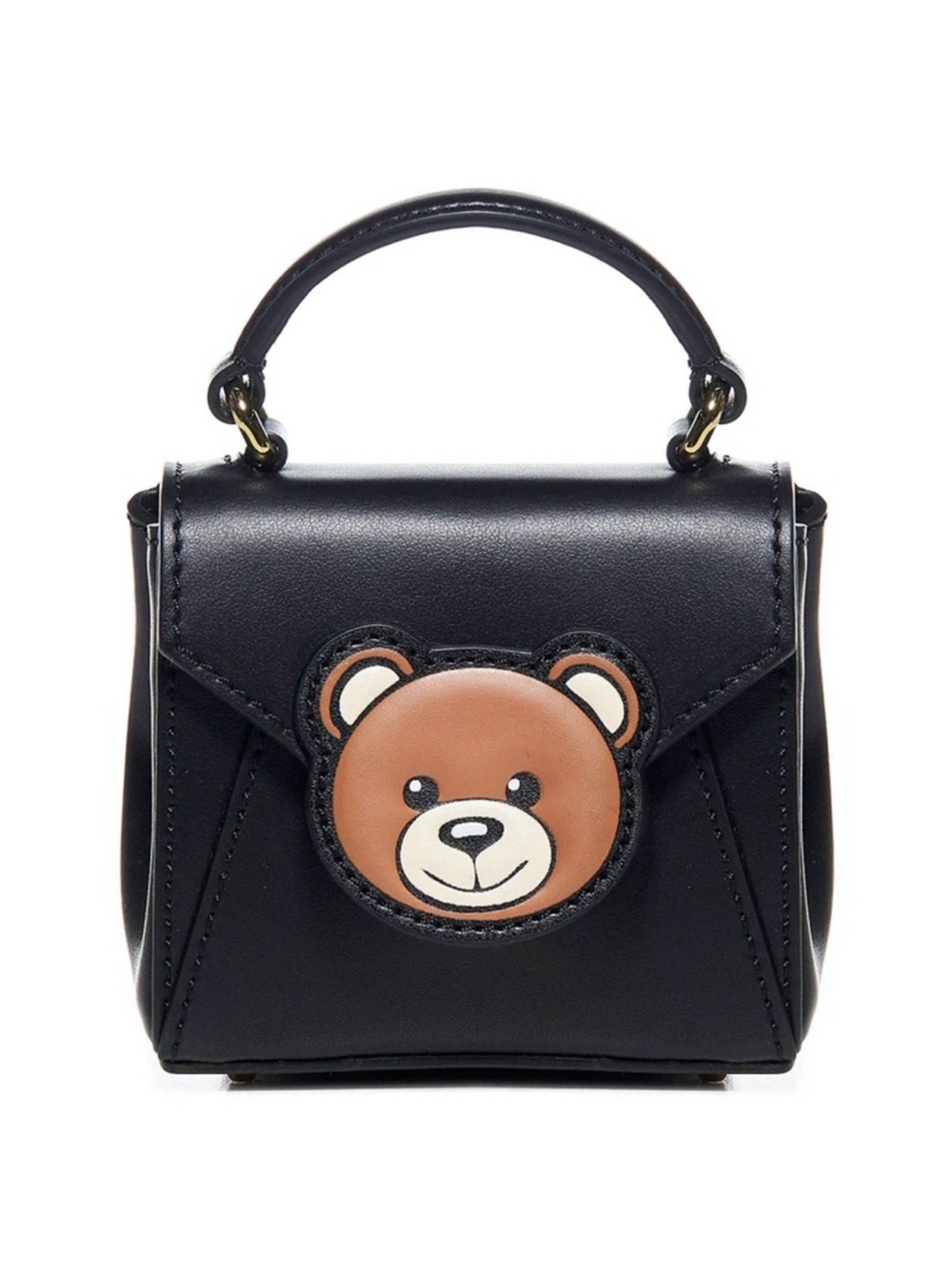 Moschino Teddy Bear  Leather Nano Bag